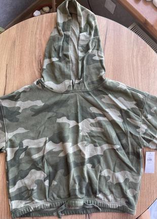 Камуфляжне худі на дівчинку old navy