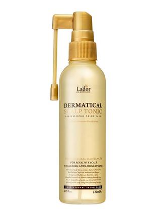 Тоник для кожи головы против выпадения волос lador dermatical scalp tonic 120 ml