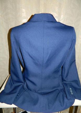 Пиджак женский тёмно-синий размер 44-46 telemag.3 фото