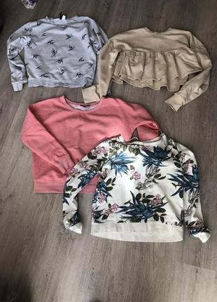 Лот світшотів h&m, zara, esmara