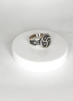 Чоловіче срібне кільце, чоловічий срібний перстень, бдсм символіка, ручна робота4 фото