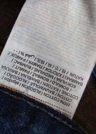 Укороченные джинсы,джинсовые укороченные брюки,котон,mango9 фото
