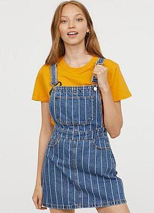 Джинсовый комбинизон h&m