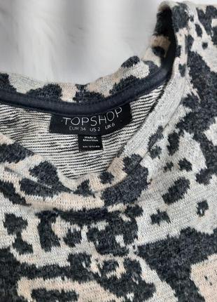 Свитер в леопардовый принт topshop2 фото