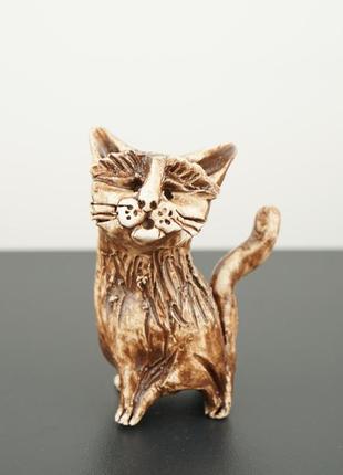 Кот фігурка cat figurine колекція коти1 фото