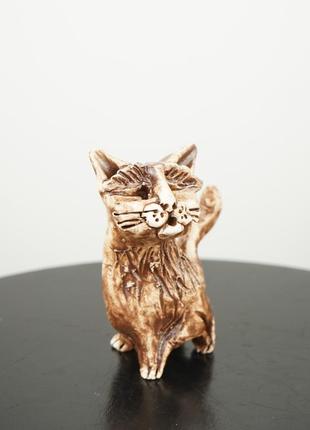 Кот фігурка cat figurine колекція коти3 фото