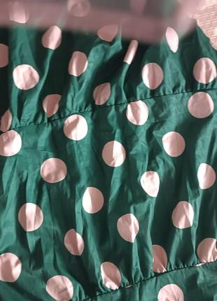 Горох сукня зелена широка пишна8 фото