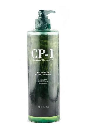 Шампунь для волос esthetic house cp-1 daily moisture natural shampoo 500 ml2 фото