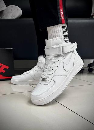 Кроссовки nike air force, високі