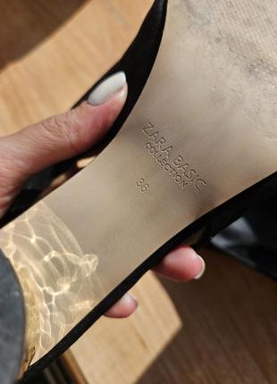 Туфли zara лодочки лодочки5 фото
