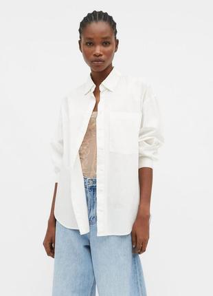 Базова сорочка stradivarius у стилі zara