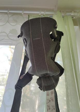 Рюкзак-кенгуру эрго-рюкзак переноска для детей babybjorn с 0+2 фото