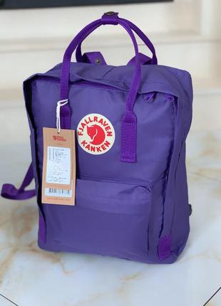Рюкзак kanken classic фіолетовий2 фото