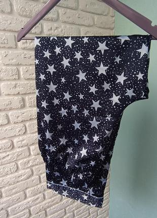 Сатиновые пижамные брюки для дома и сна размер xl (14)