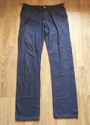 Мужские тонкие брюки джинсы размер l /xl 110 см.1 фото