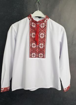 Вышиванка рубашка вышита для мальчика