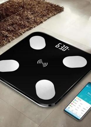 Напольные умные фитнес весы matarix mx-454 app bluetooth смарт веса с добавкой для взвешивания людей