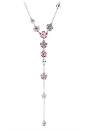 Серебрянное колье цветение пандора серебро 925 pandora