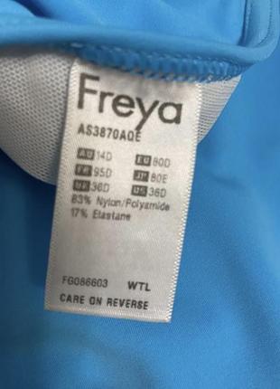 Freeya шикарный слитный голубой купальник в виде нового качественного бренда5 фото