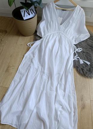 Платье свободного кроя от zara, размер xs-s, м-l