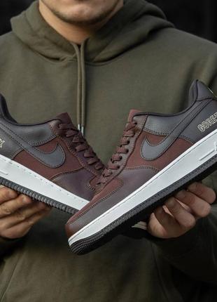 Кросівки nike air force gore-tex brown