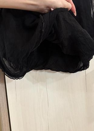 Необычная дизайнерская шелковая юбка3 фото