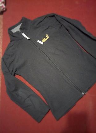 Флиска jack wolfskin кофта на молнии оригинал