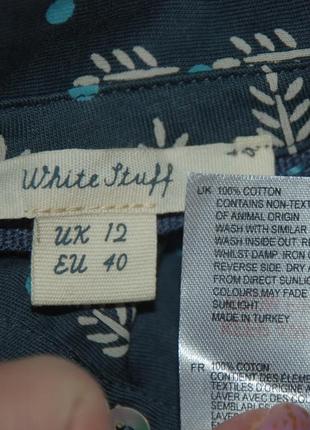 Блуза принтована бренду  white stuff 
/100% бавовна/7 фото