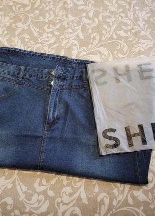 Джинсовая юбка шейн8 фото