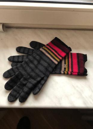 Перчатки sonia rykiel 100% шерсть