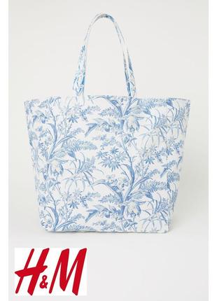Стильная сумка шоппер h&m2 фото