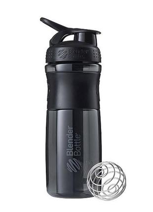 Шейкер спортивний (пляшка) blenderbottle sportmixer 28oz/820ml black (original)