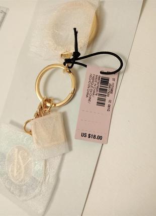 Victoria's secret micro bag keychain charm шарм брелок виктория сикрет на сумку4 фото