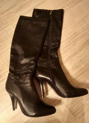 Шкіряні чоботи nina 39 розмір