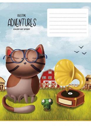Тетрадь ученическая "enjoy my story" 018-2458l-3 в линию, 18 листов