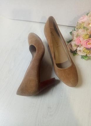 Туфлі замшеві