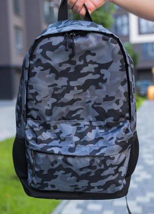 Рюкзак камуфляж серо-черный4 фото