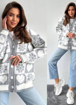 Кардиган серце 2