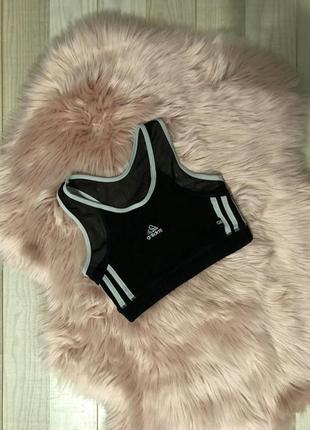 Плотный спортивный топ adidas