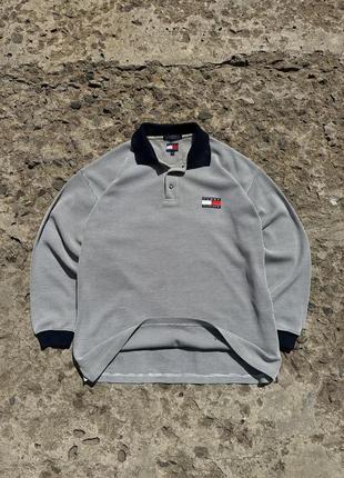 Винтажная регбийка 90х Tommy hilfiger