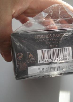 Hermes terre d'hermes, 100 мл туалетная вода