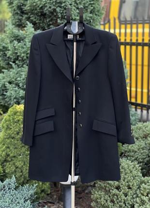 Basler німеччина якісний оригінальний подовжений піджак блейзер двубортний m-l2 фото