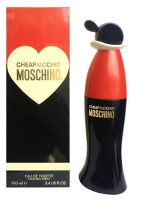 Оригинальный moschino cheap and chic 100 ml (москино чип ) туалетная вода