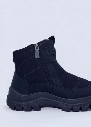 Чоловічі зимові термо черевики dago на блискавці2 фото