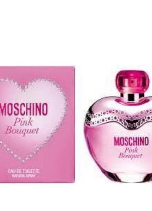 Оригинальный moschino pink bouquet 30 ml туалетная вода