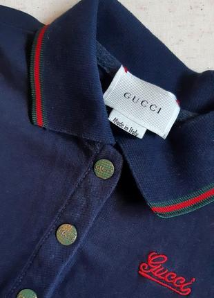 Платье gucci италия синее поло теннисное на 3 года5 фото