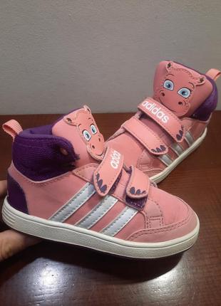 Оригинальный, кроссовки adidas, размер 24, хайтопы