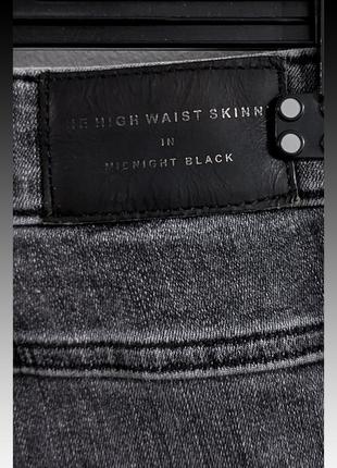 Джинсы с высокой посадкой zara denim jeans4 фото