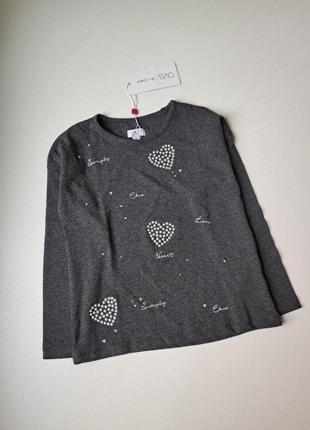 Лонгслив реглан плотный р.116 ovs