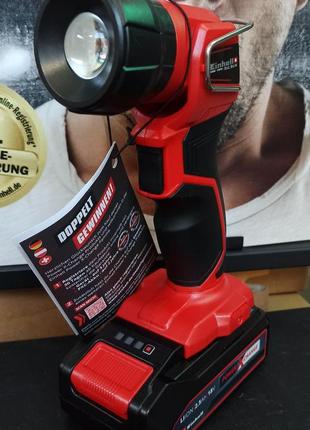 Аккумуляторный фонарь einhell te-cl 18 li h kit 2.5 451413025